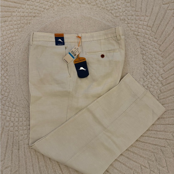 Tommy Bahama Light Khaki Chinos - Picture 1 of 9